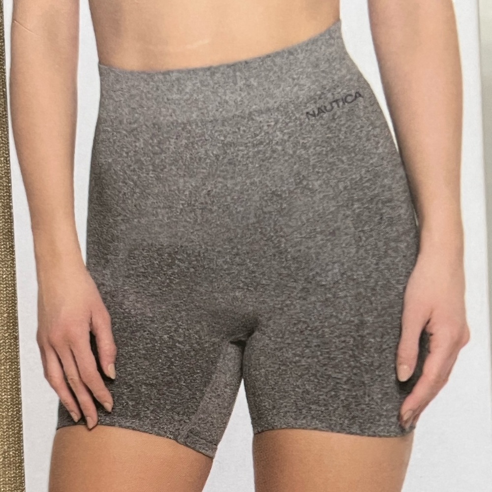 Nautica Beige Seamless Slip Shorts Size 10-12